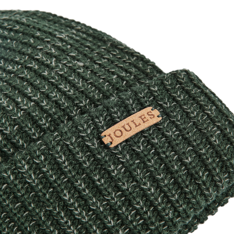 Joules Thornton Twisted Yarn Beanie - Racing Green-1
